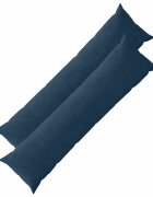 vidaXL Калъфка за възглавница 2 pcs HEERLEN Морски син 40 x 145 см