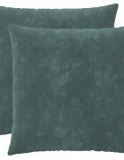 vidaXL Калъфка за възглавница 2 pcs HEERLEN Морско синьо 55 x 55 см