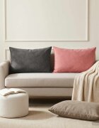 vidaXL Калъфка за възглавница 2 pcs HEERLEN Розово 50 x 70 cm Кадифе