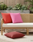 vidaXL Калъфка за възглавница 2 pcs HEERLEN Розово 60 x 60 cm