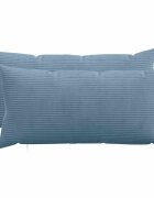 vidaXL Калъфка за възглавница 2 pcs HEERLEN Синьо 40 x 80 cm кордурой