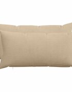 vidaXL Калъфка за възглавница 2 pcs HEERLEN Таупе 40 x 70 cm кордурой