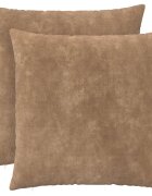 vidaXL Калъфка за възглавница 2 pcs HEERLEN Таупе 60 x 60 cm
