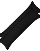 vidaXL Калъфка за възглавница 2 pcs HOUTEN Черно 40 x 145 см Букле