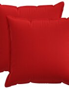 vidaXL Калъфка за възглавница 2 pcs HOUTEN Червено 65 х 65 см
