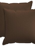 vidaXL Калъфка за възглавница 2 pcs HOUTEN Кафяво 60 x 60 cm