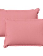 vidaXL Калъфка за възглавница 2 pcs HOUTEN Розово 40 x 60 cm