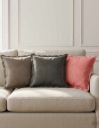 vidaXL Калъфка за възглавница 2 pcs HOUTEN Светлосиво 35 x 35 cm