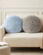 vidaXL Калъфка за възглавница 6 бр. HEERLEN Светлосиво Ø 30 cm