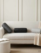 vidaXL Калъфка за възглавница 6 pcs HEERLEN Антрацит Ø 15 x 40 см