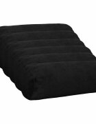 vidaXL Калъфка за възглавница 6 pcs HEERLEN Черно Ø 15 x 40 см Фланела