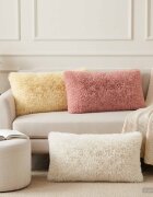 vidaXL Калъфка за възглавница 6 pcs HEERLEN Розово 40 x 70 cm ПВ флийс