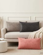 vidaXL Калъфка за възглавница 6 pcs HEERLEN Светлосиво 40 x 70 cm