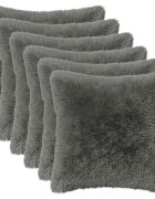 vidaXL Калъфка за възглавница 6 pcs HEERLEN Светлосиво 45 x 45 cm