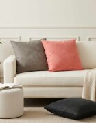 vidaXL Калъфка за възглавница 6 pcs HEERLEN Светлосиво 55 x 55 см