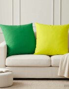 vidaXL Калъфка за възглавница 6 pcs HEERLEN Зелено 80 x 80 cm