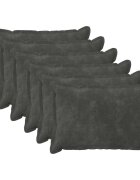 vidaXL Калъфка за възглавница 6 pcs HOUTEN Антрацит 50 x 70 cm