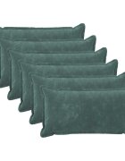 vidaXL Калъфка за възглавница 6 pcs HOUTEN Морско синьо 40 x 70 cm