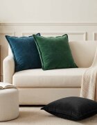 vidaXL Калъфка за възглавница 6 pcs HOUTEN Синьо 55 x 55 см Кадифе