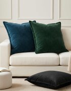 vidaXL Калъфка за възглавница 6 pcs HOUTEN Синьо 70 x 70 cm Кадифе