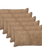 vidaXL Калъфка за възглавница 6 pcs HOUTEN Таупе 40 x 70 cm