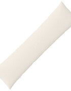 vidaXL Калъфка за възглавница ALMELO Кремаво 40 x 145 см кордурой