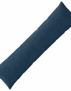 vidaXL Калъфка за възглавница ALMELO Морски син 40 x 145 см кордурой