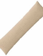 vidaXL Калъфка за възглавница ALMELO Таупе 40 x 145 см кордурой