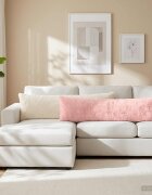 vidaXL Калъфка за възглавница HEERLEN Бяло 40 x 145 см