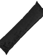 vidaXL Калъфка за възглавница HEERLEN Черно 40 x 145 см Фланела