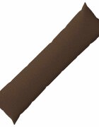 vidaXL Калъфка за възглавница HEERLEN Кафяво 40 x 145 см Текстил