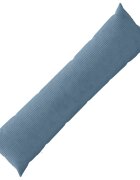 vidaXL Калъфка за възглавница HEERLEN Синьо 40 x 145 см кордурой