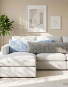 vidaXL Калъфка за възглавница HEERLEN Светлосиньо 40 x 145 см