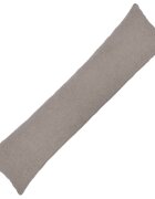 vidaXL Калъфка за възглавница HEERLEN Светлосиво 40 x 145 см Букле