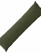 vidaXL Калъфка за възглавница HEERLEN Зелено 40 x 145 см кордурой