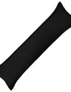 vidaXL Калъфка за възглавница HOUTEN Черно 40 x 145 см Букле