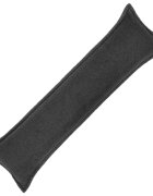 vidaXL Калъфка за възглавница HOUTEN Тъмносиво 40 x 145 см Букле
