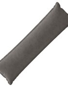 vidaXL Калъфка за възглавница HOUTEN Тъмносиво 40 x 145 см кордурой