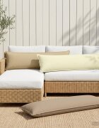 vidaXL Калъфка за възглавница HOUTEN Таупе 40 x 145 см Полиестер