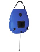 vidaXL Къмпинг чанта за душ синя 20 л PVC