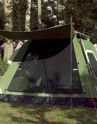 vidaXL Къмпинг палатка куполна 5-местна зелена бързо освобождаване