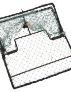 vidaXL Капан за птици зелен 34x32 см стомана