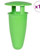vidaXL Капани за охлюви 18 бр. зелени