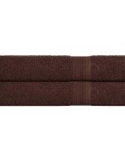 vidaXL Кърпи FROGN 2 бр. Кафяви 100x200 см 360 г/м²