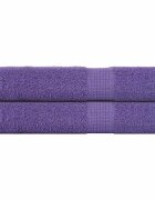 vidaXL Кърпи FROGN 2 бр. Лилави 100x200 см 360 г/м²