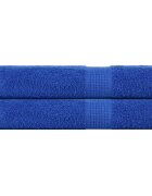 vidaXL Кърпи FROGN 2 бр. Сини 100x200 см 360 г/м²