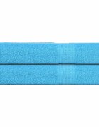 vidaXL Кърпи FROGN 2 бр. Тюркоазени 100x200 см 360 г/м²