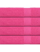 vidaXL Кърпи FROGN 4 бр. Розови 100x200 см 360 г/м²