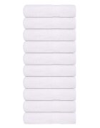 vidaXL Кърпи за баня FROGN 10 бр. Бели 100x150 см 360 г/м²