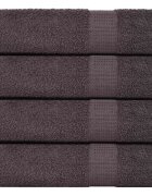 vidaXL Кърпи за душ FROGN 4 бр. Антрацит 70x140 см 360 г/м²